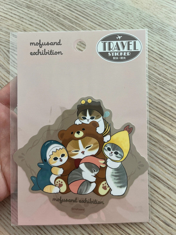 New Mofusand Suitcase travel sticker