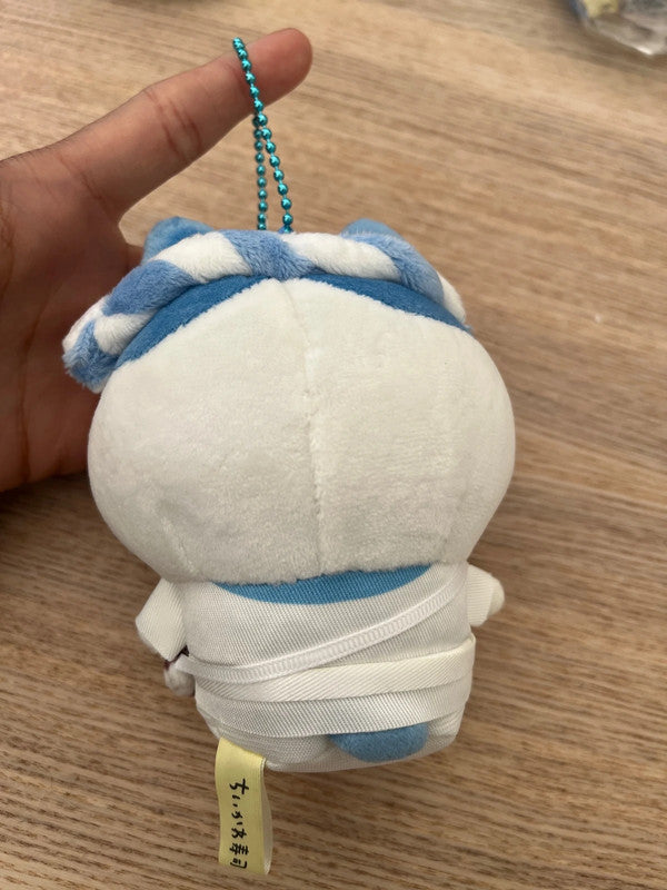 Japan Sushi Chiikawa plush keychain