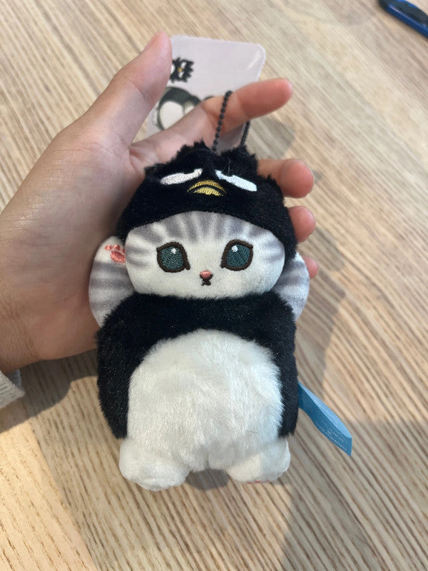 New Sanrio Bad Badtz-Maru x Mofusand plush keychain 2024