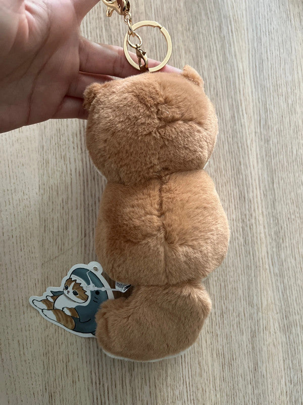 Mofusand Animal Cat plush keychain