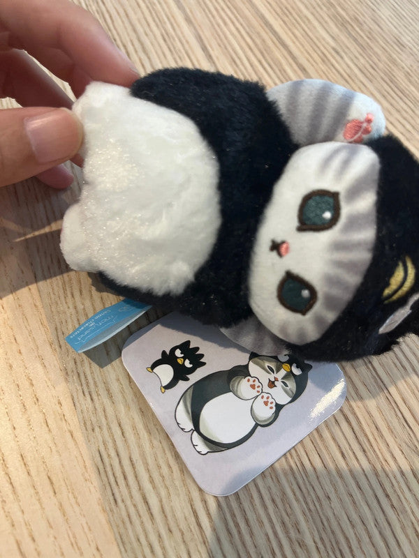 New Sanrio Bad Badtz-Maru x Mofusand plush keychain 2024