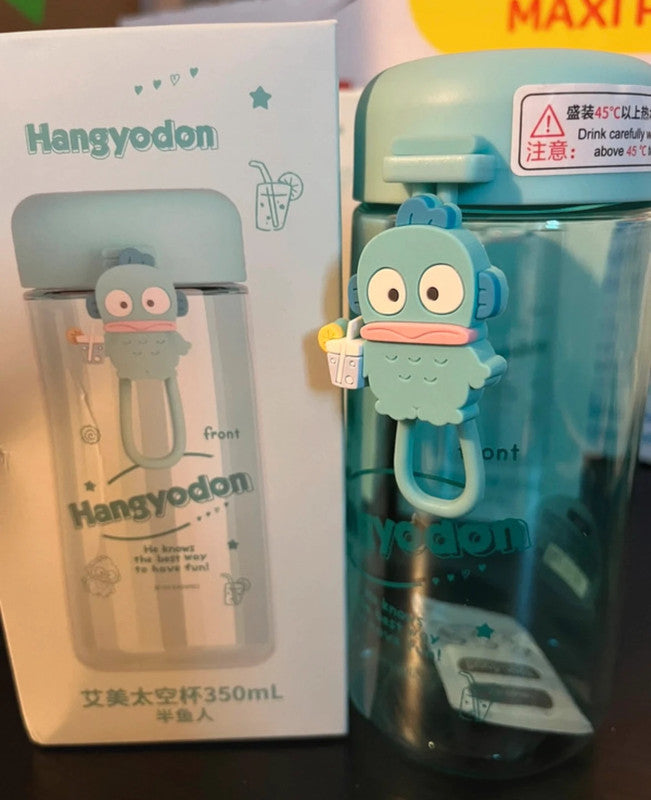 Sanrio Hangyodon water bottle 350ml