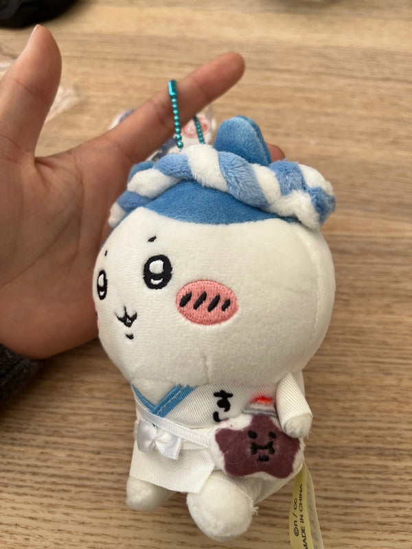 Japan Sushi Chiikawa plush keychain