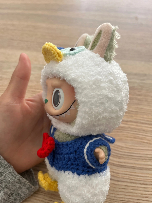For Popmart V1 & V3 Labubu outfit - Donald Duck