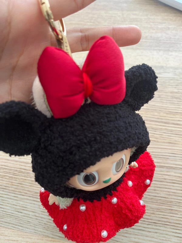 For Popmart V1 & V3 labubu outfit - Minnie