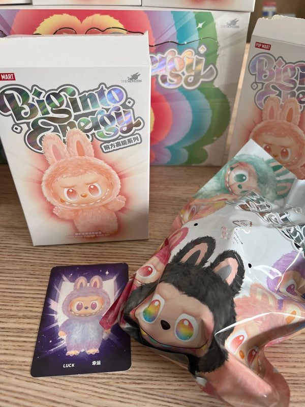 100% Authentic Popmart Big into Energy V3 labubu - Lucky