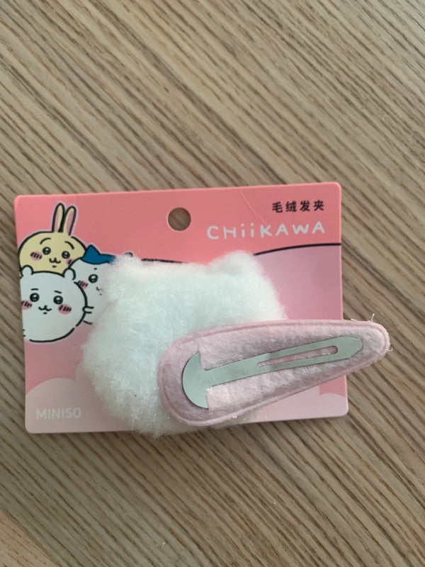 Miniso x Chiikawa mini plush hairclip - 1 pcs