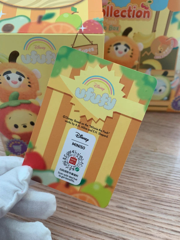 Miniso x Disney Fruit collection Vinyl Plush Blind box - Winnie Strawberry