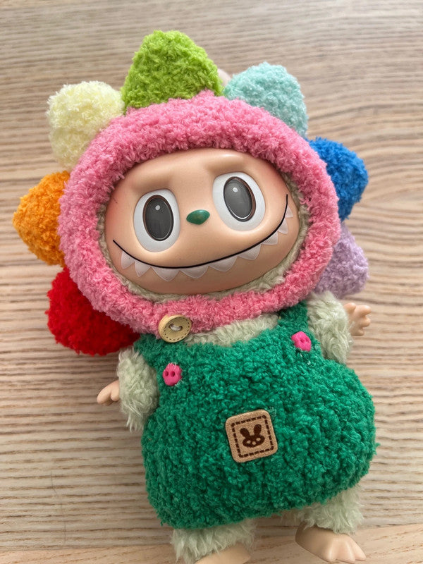 For Popmart Labubu V1 & V3 - Flowers outfit set