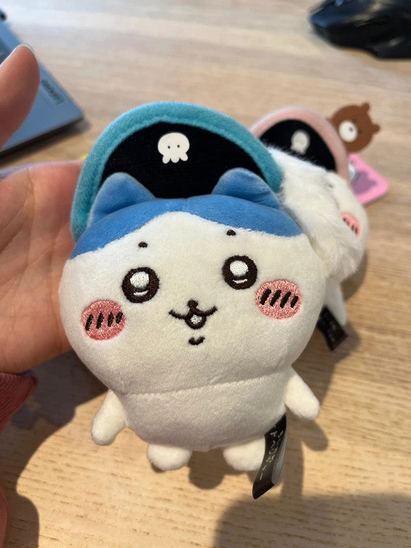 Japan Chiikawa - Hachiware Pirate plush keychain