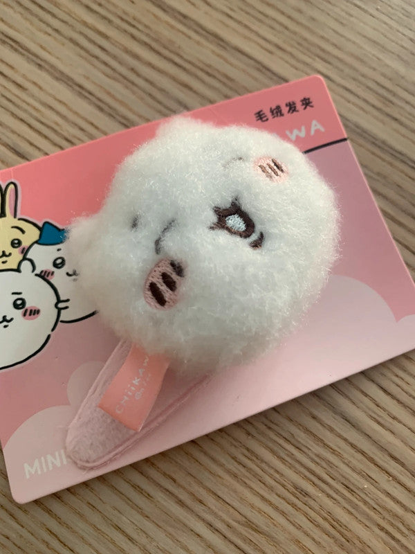 Miniso x Chiikawa mini plush hairclip - 1 pcs