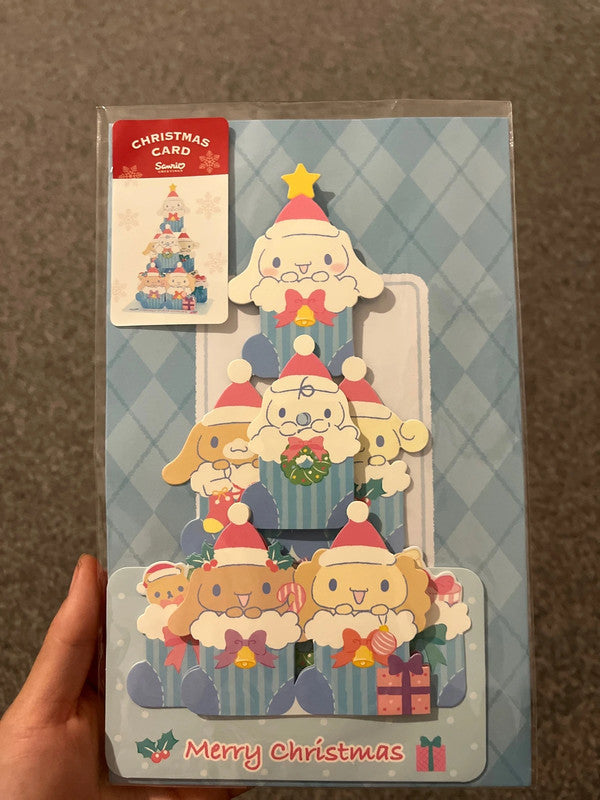 Sanrio Cinnamoroll 3D Christmas Card with envelope