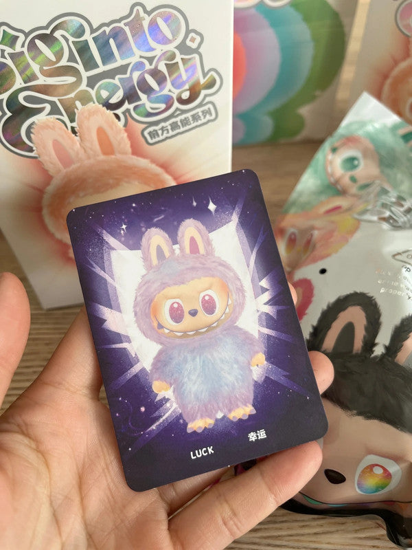 100% Authentic Popmart Big into Energy V3 labubu - Lucky
