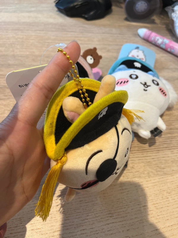 Japan Chiikawa - Usagi Pirate plush keychain