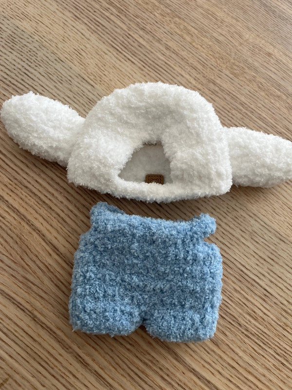For Popmart V1 & V3 labubu outfit - Cinnamoroll