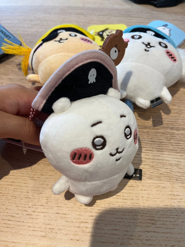 Japan Chiikawa Pirate plush keychain