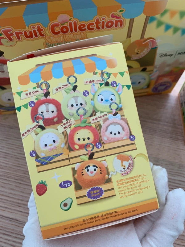 Miniso x Disney Fruit collection Vinyl Plush Blind box - Winnie Strawberry
