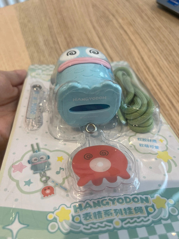 Sanrio Hangyodon Phone Strap Clip Holder