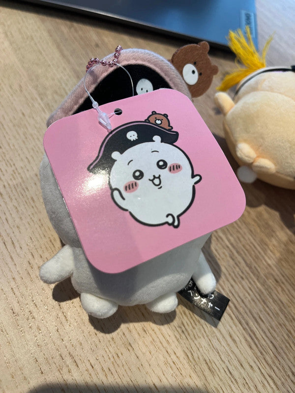 Japan Chiikawa Pirate plush keychain