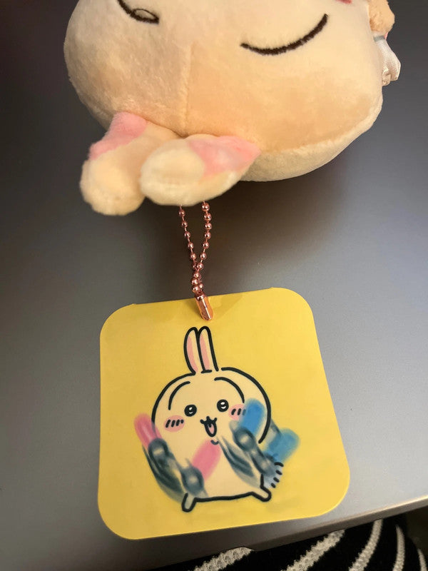 New Japan Chiikawa - usagi plush keychain 2025