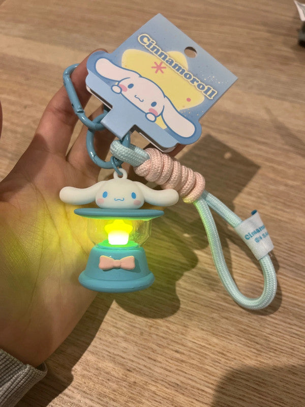 Sanrio Cinnamoroll LED light keychain
