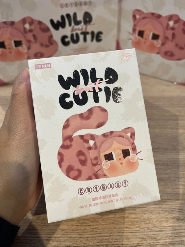 Popmart Crybaby Wild But Cutie Vinyl Plush Pendant -  Denim Cutie