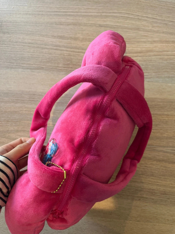 New 2025 Sanrio My Melody 50th Anniversary plush hand bag with keychain