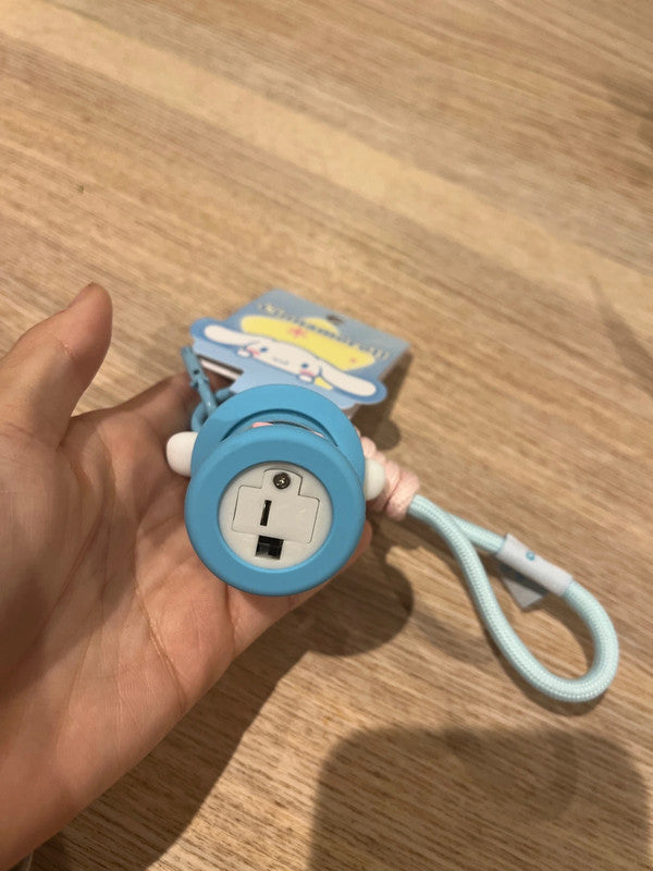 Sanrio Cinnamoroll LED light keychain