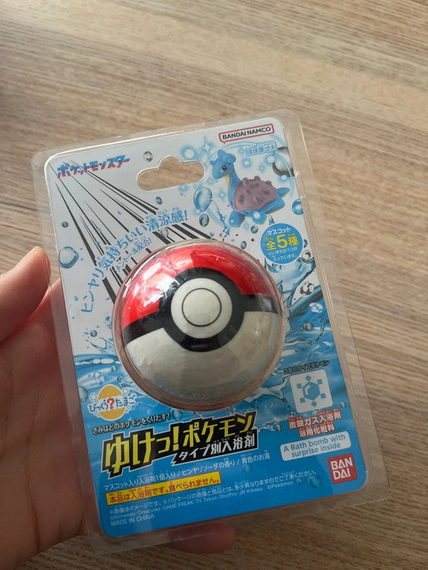 New Japan Pokémon bath ball with toy