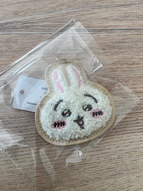 Japan Chiikawa - Usagi Synthetic leather keychain - Beige