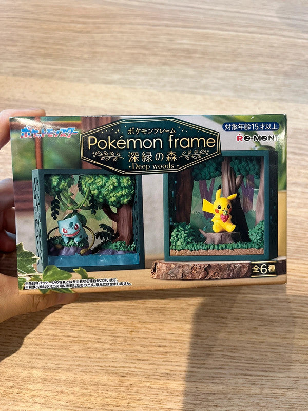 Pokemon Frame Re-ment Deep Woods Forest Figure Blind Box