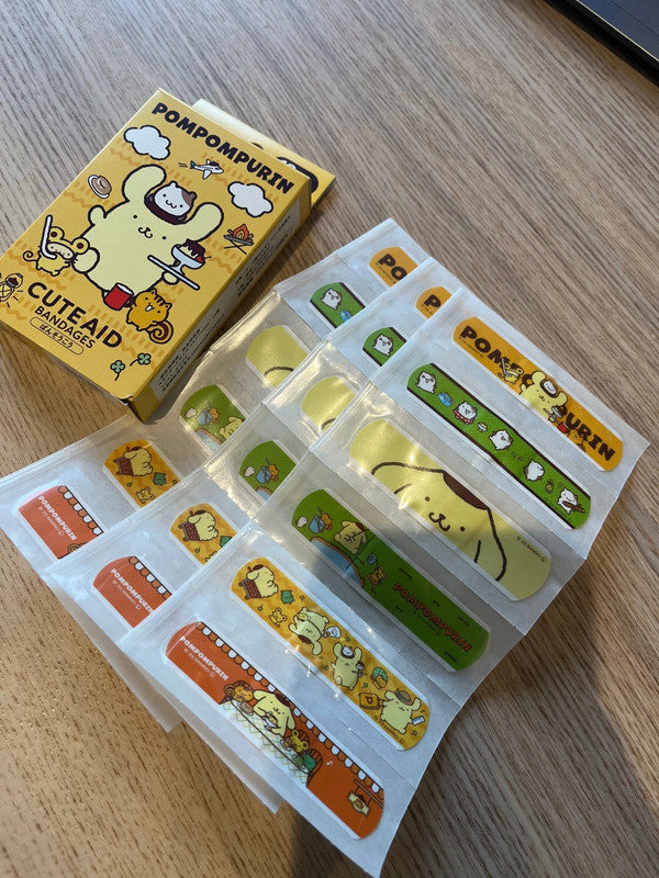 Sanrio Pom Pom Purin Cute Aid Bandages -18 pcs