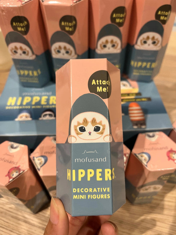 Authentic Hippers Mofusand Adhesive Tap Blind Box Figure