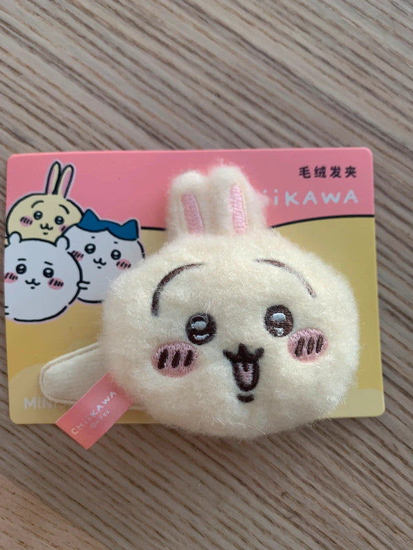 Miniso x Chiikawa Usagi mini plush hairclip - 1 pcs