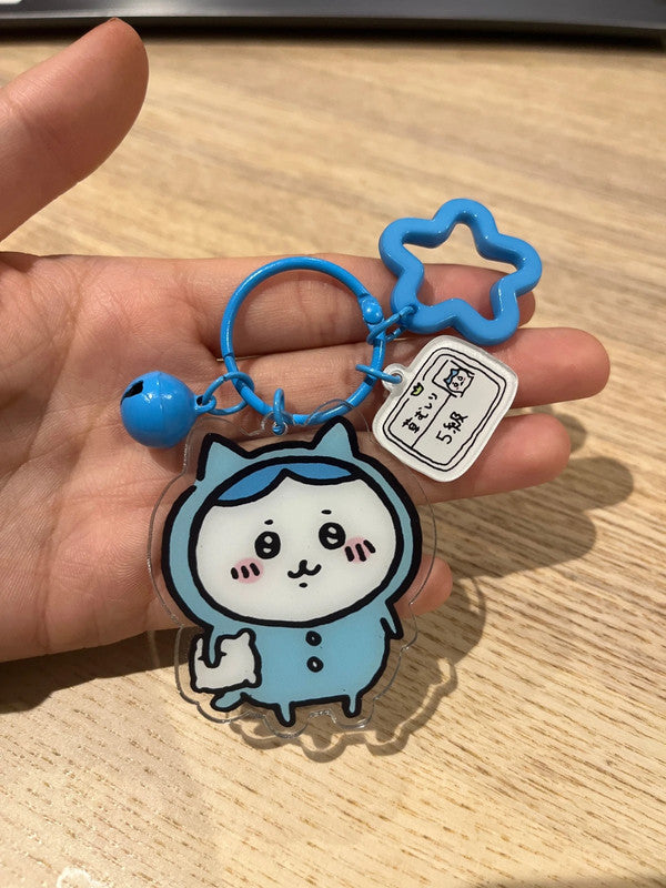 Chiikawa - Hachiware double side acrylic keycahins - Blue