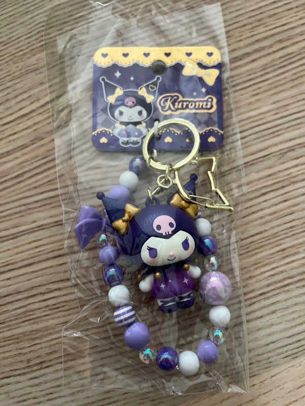 New 2025 Sanrio Kuromi figure keychains