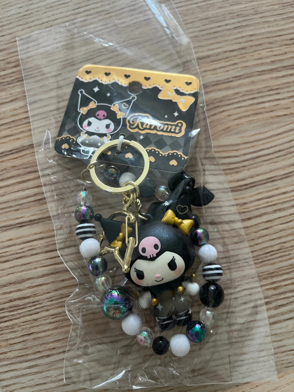 New 2025 Sanrio Kuromi figure keychains