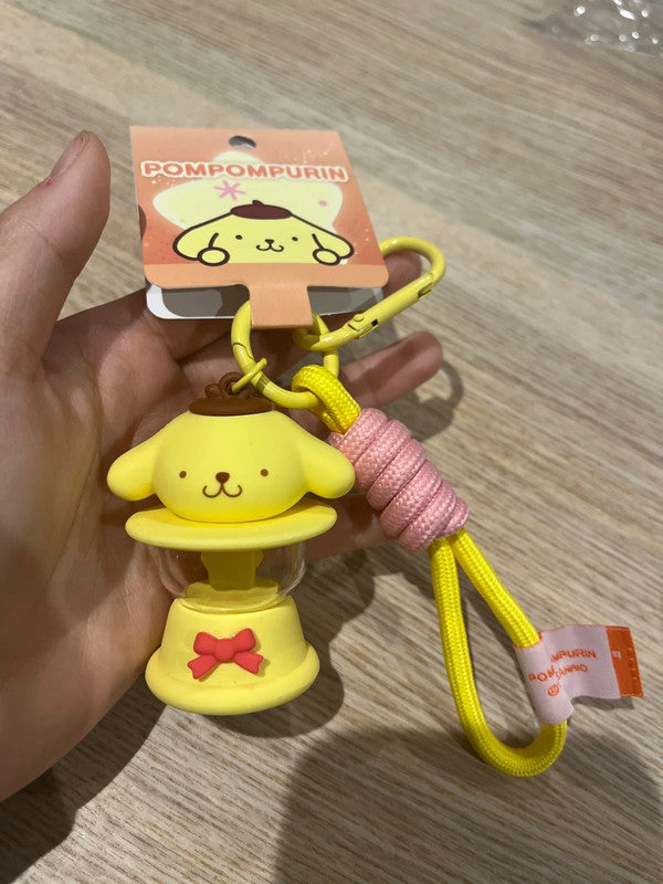 Sanrio Pom Pom Purin LED light keychain