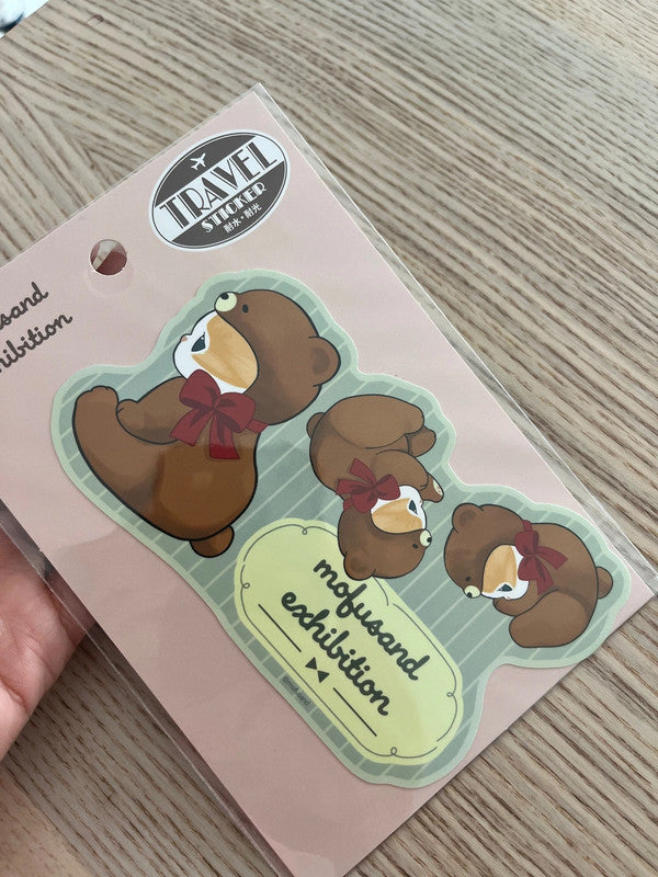 New Mofusand Suitcase travel sticker