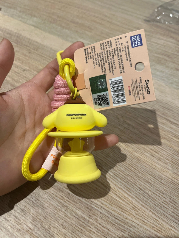 Sanrio Pom Pom Purin LED light keychain