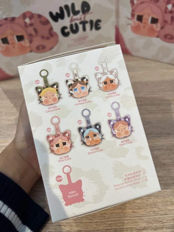 Popmart Crybaby Wild But Cutie Vinyl Plush Pendant -  Neon Cutie