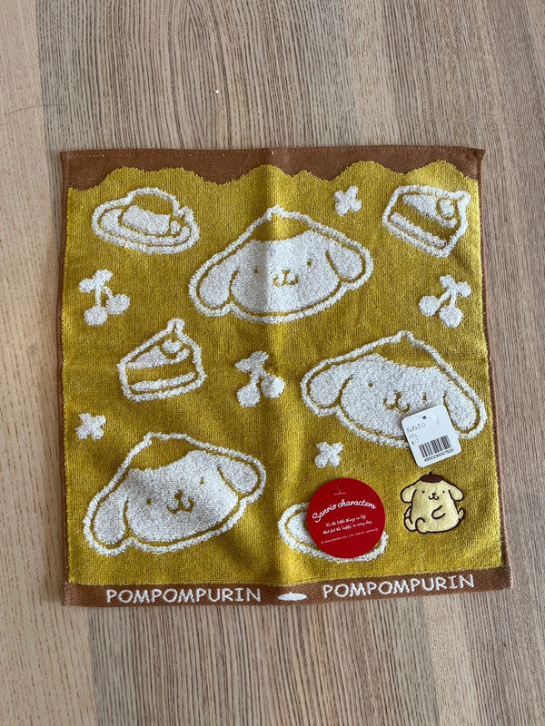 Japan Sanrio Pom Pom Purin hand towel