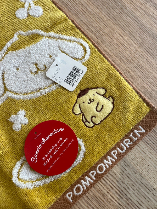 Japan Sanrio Pom Pom Purin hand towel