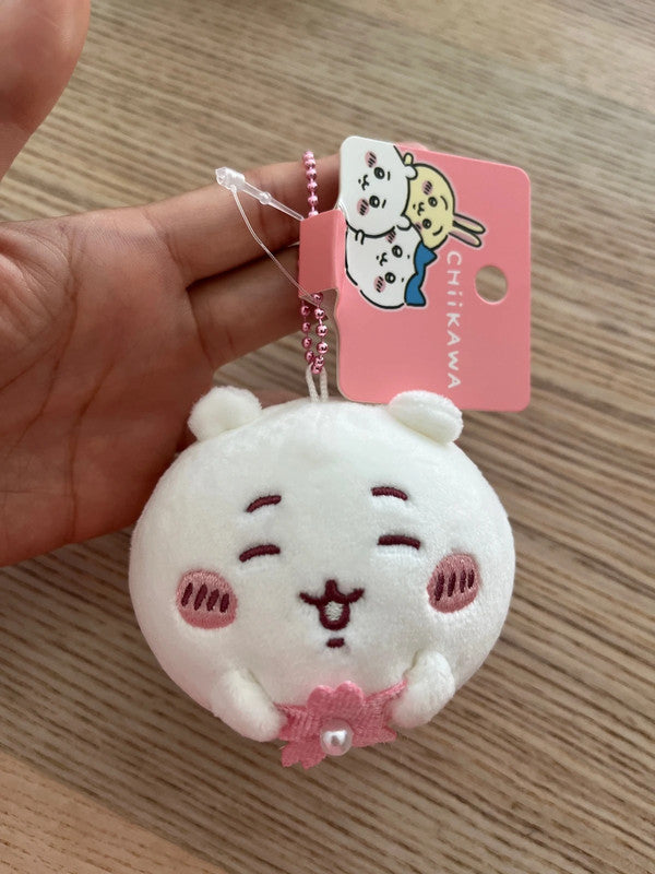 New Miniso x Chiikawa Sakura series plush keychain