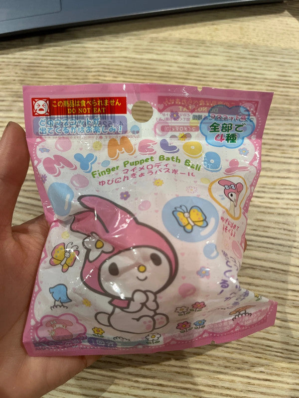 Japan Sanrio My Melody bath ball with toy