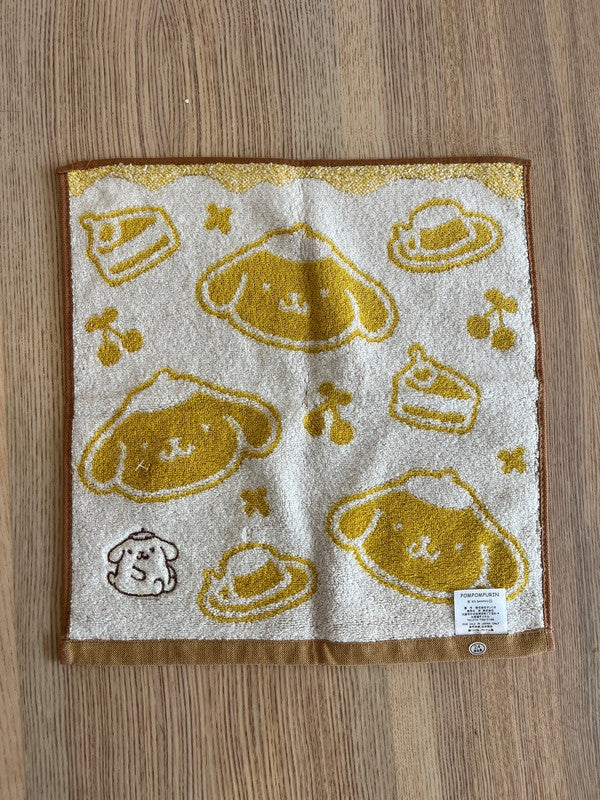 Japan Sanrio Pom Pom Purin hand towel