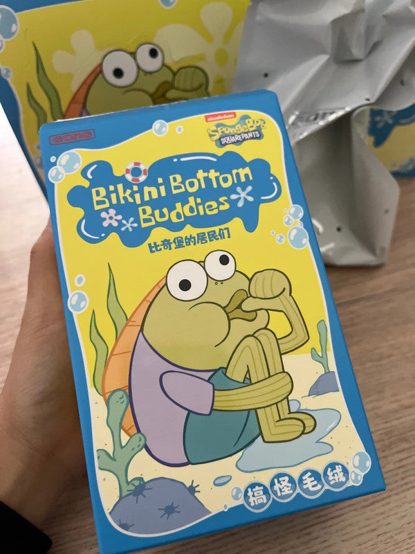 100% Authentic Popmart Bikini Bottom Buddies - Whimsical Plush - Flat Fish