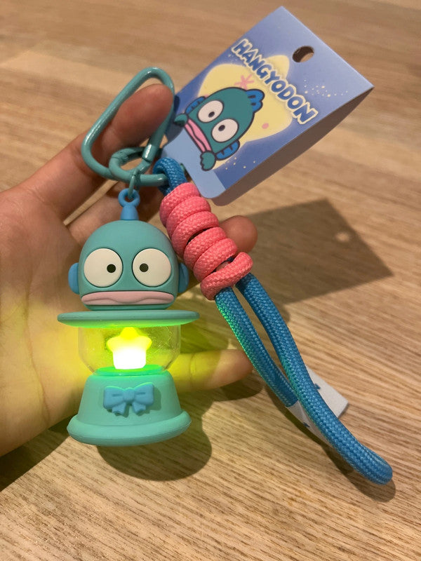 Sanrio Hangyodon LED light keychain