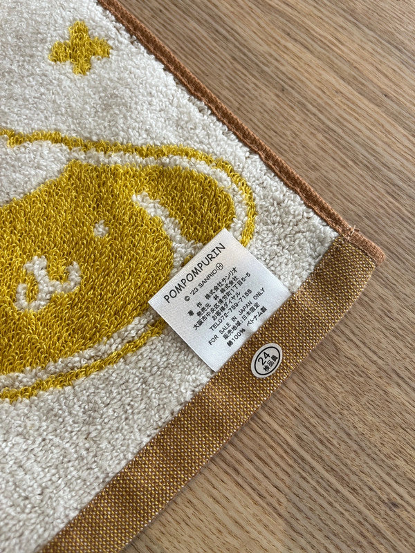 Japan Sanrio Pom Pom Purin hand towel