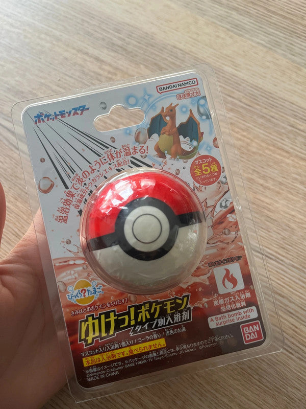 New Japan Pokémon bath ball with toy
